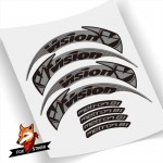 Road Bicycle Wheels Rim Decal Stickers for Vision Metron 90